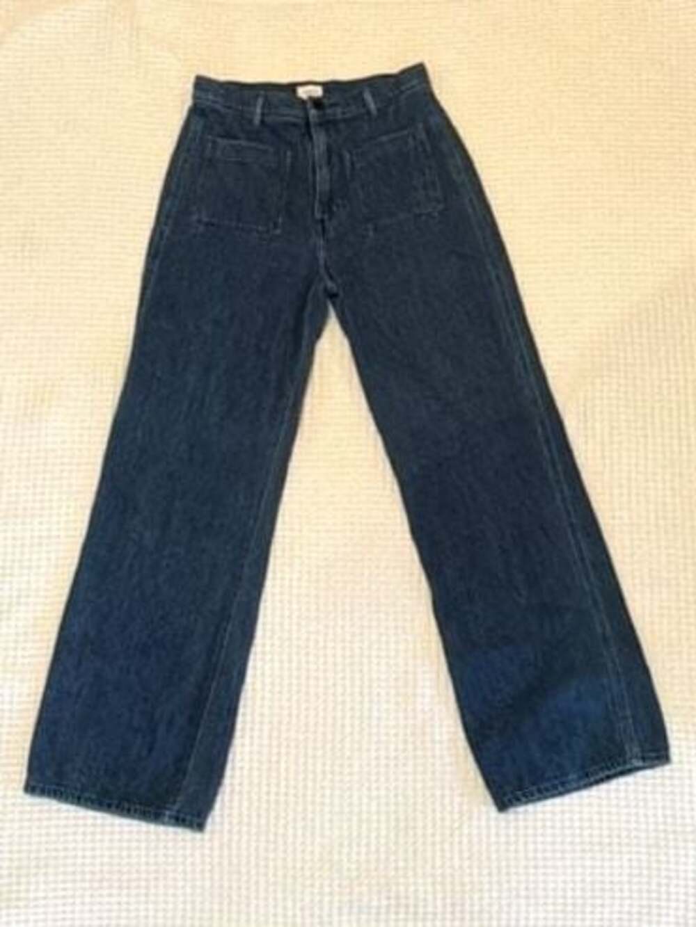 Wilfred Free Size 6 High Rise Patch Pocket Straight Leg Jeans